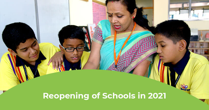 Reopening of Schools in 2021